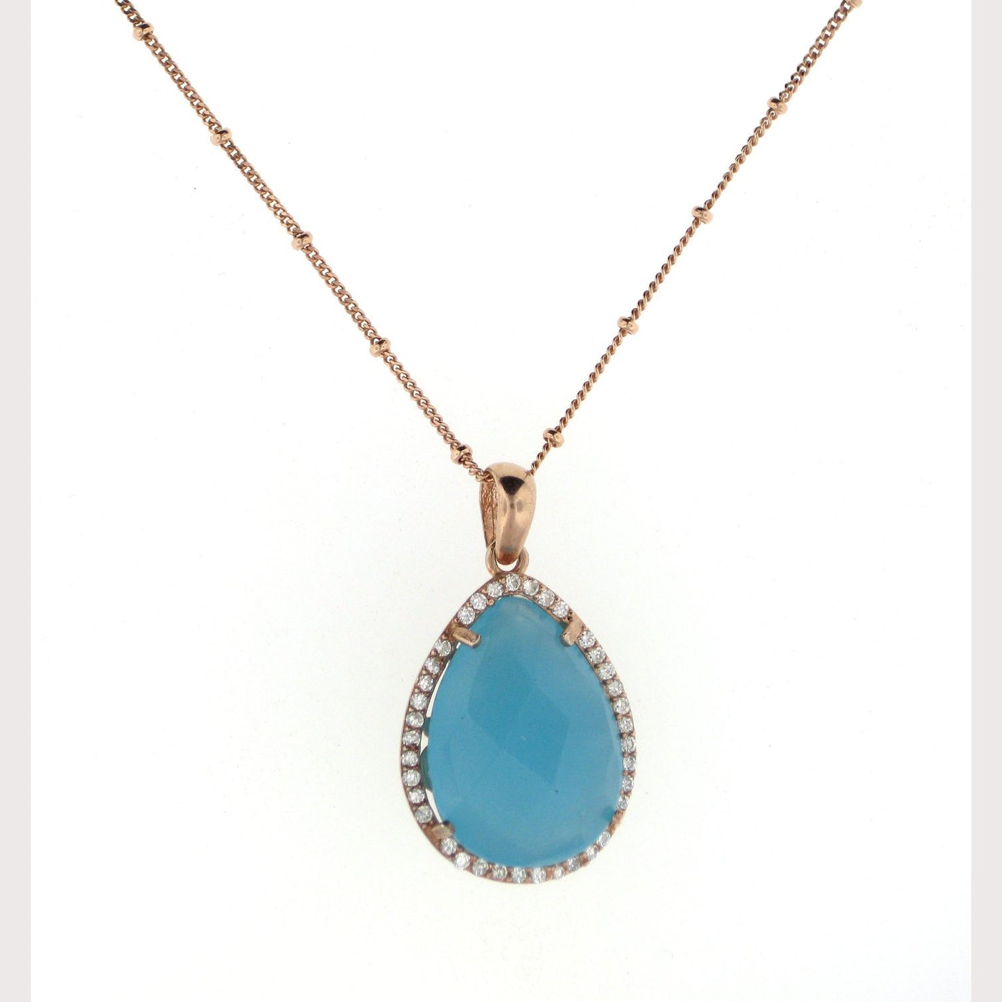Pear Shape Stone Pendant