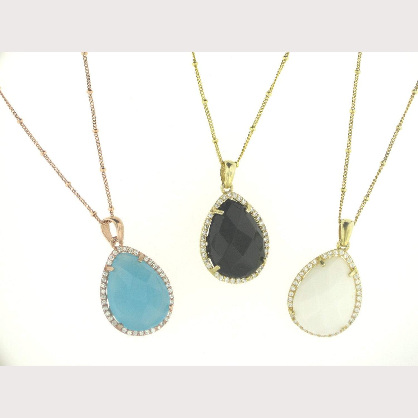 Pear Shape Stone Pendant