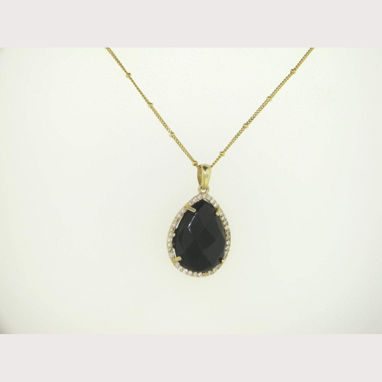 Pear Shape Stone Pendant