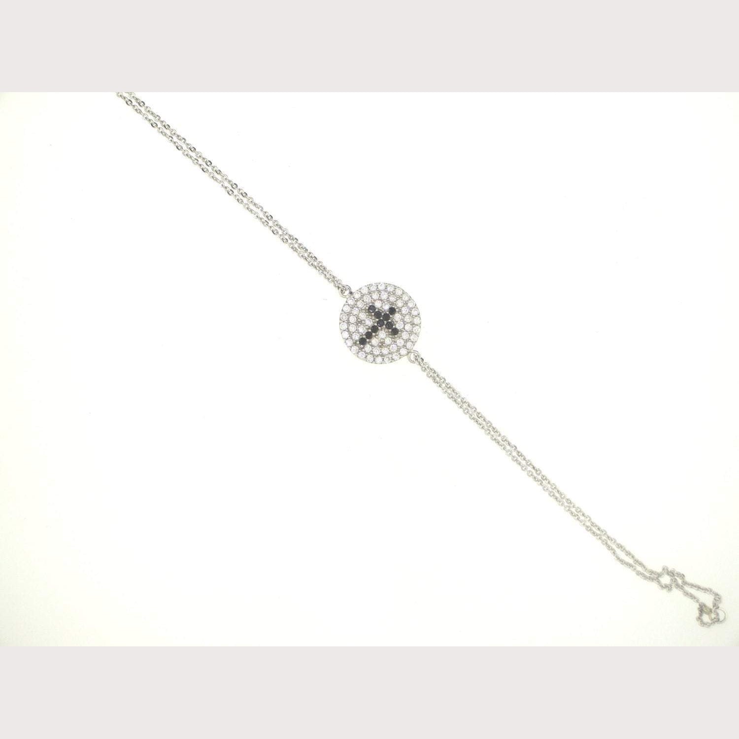 TWO WEEK SALE Chic Cross Disc Bracelet