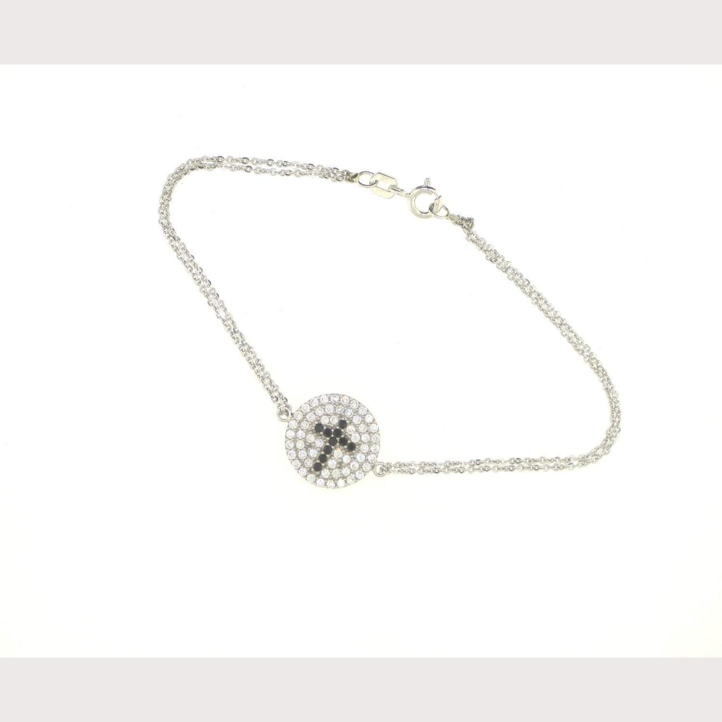 TWO WEEK SALE Chic Cross Disc Bracelet
