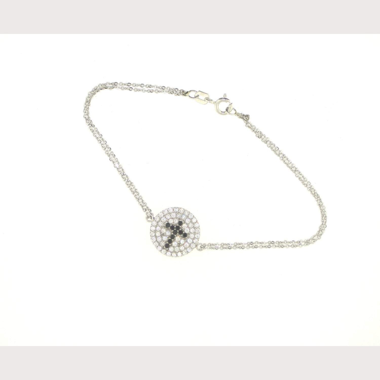 TWO WEEK SALE Chic Cross Disc Bracelet