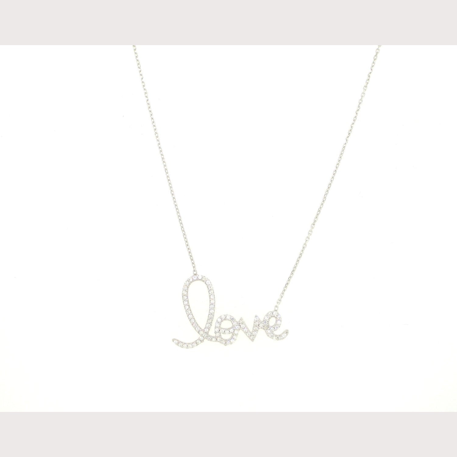 Large LOVE Necklace