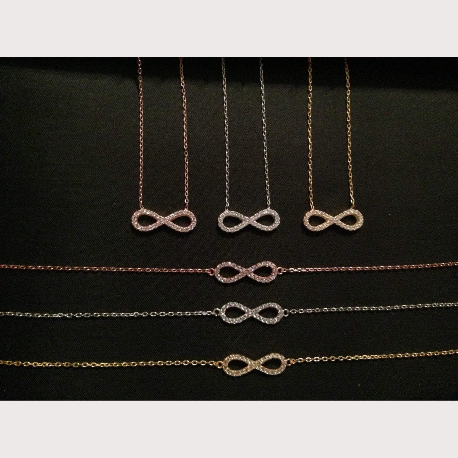 Large Infinity Bracelet