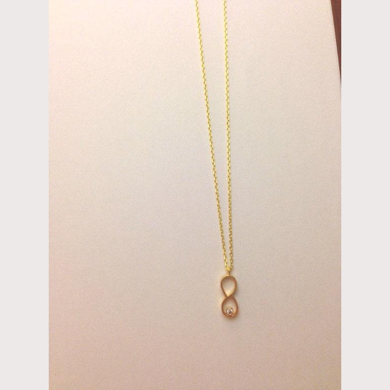 Gold Infinity Necklace