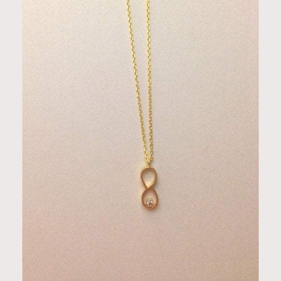 Gold Infinity Necklace