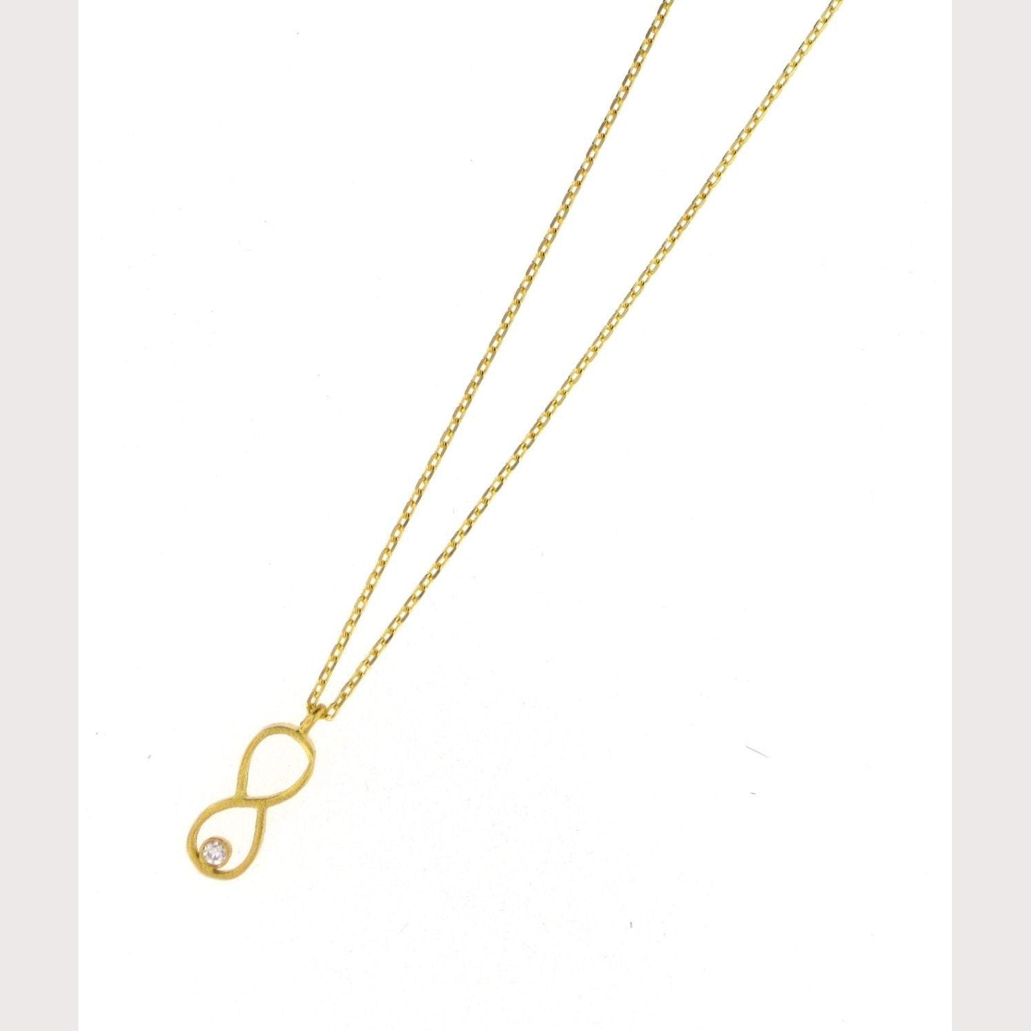 Gold Infinity Necklace