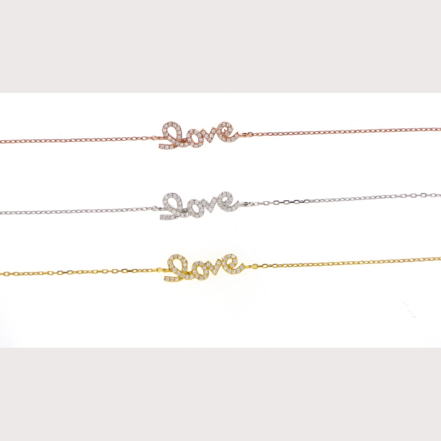 Love Script Bracelet