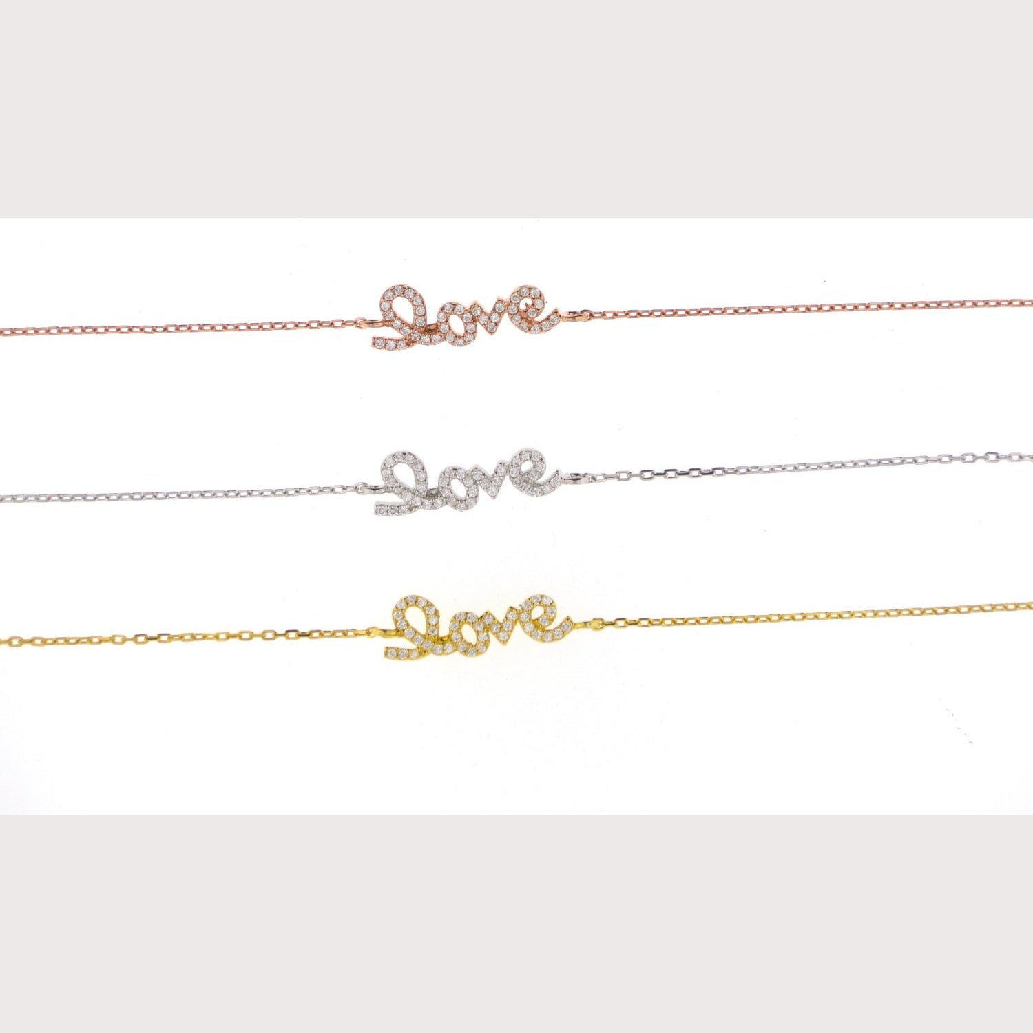 Love Script Bracelet