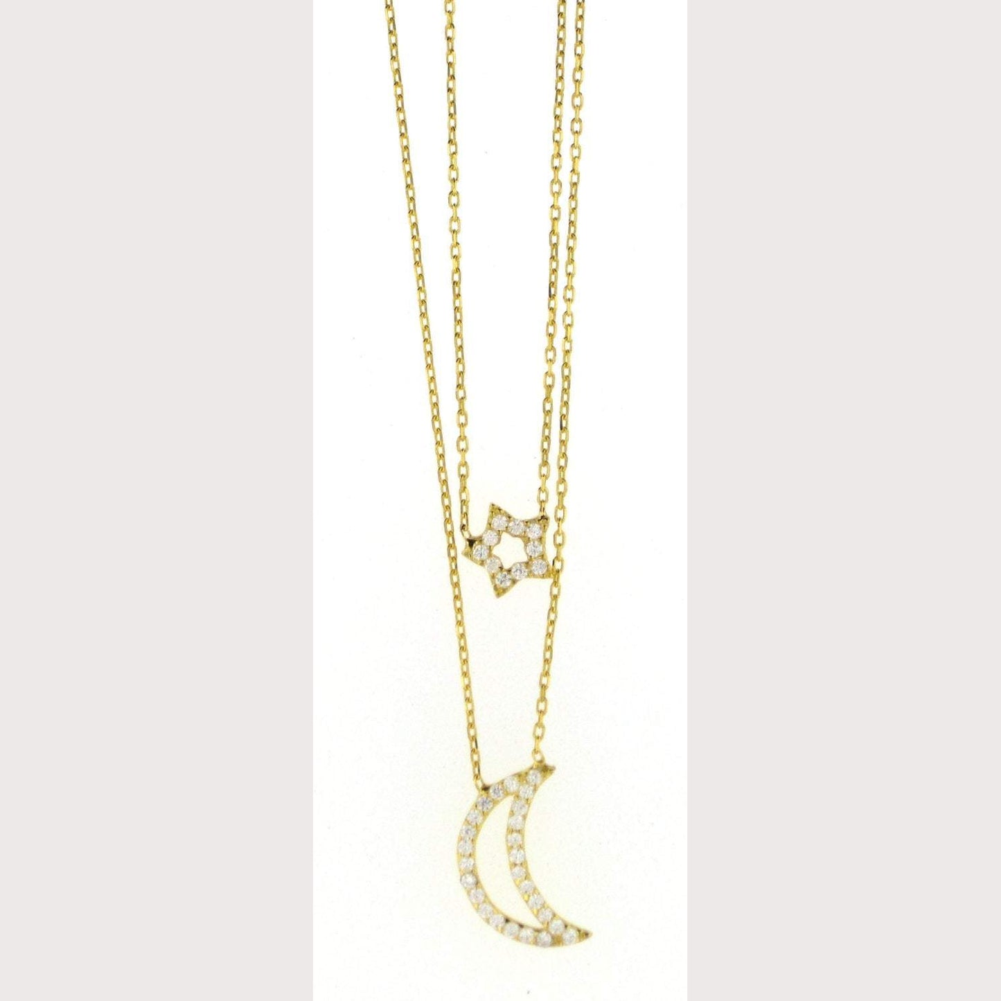 Moon & Star Necklace