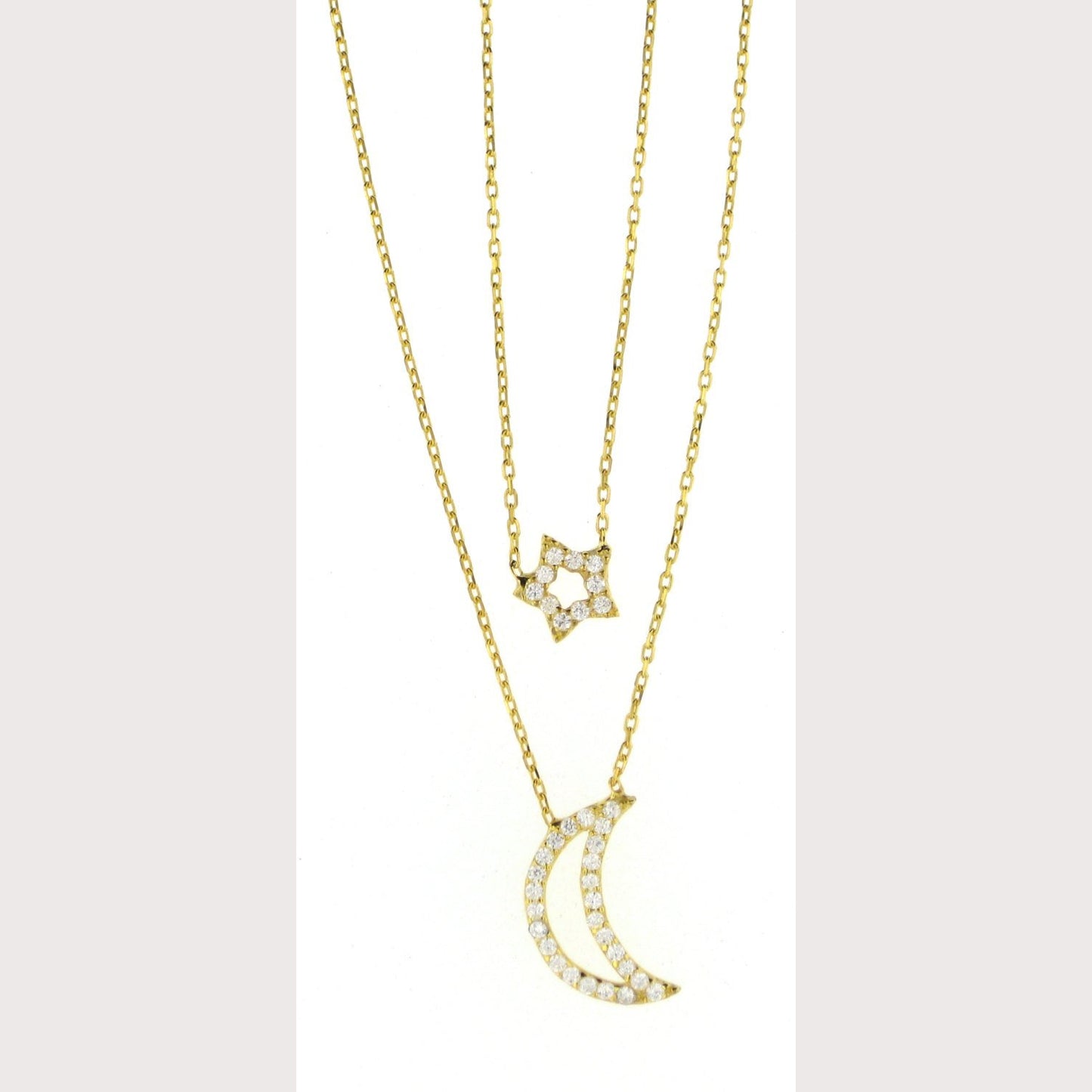 Moon & Star Necklace
