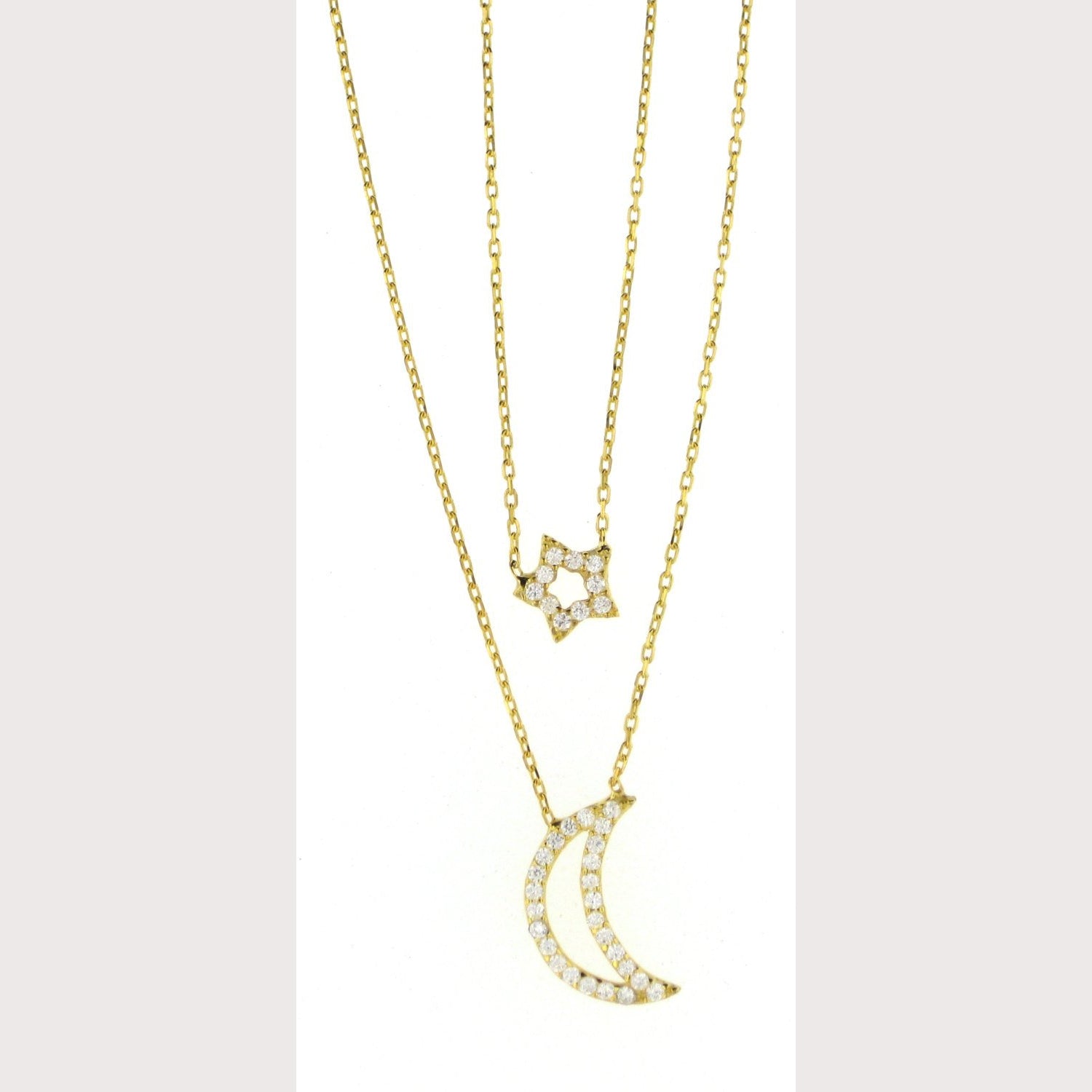 Moon & Star Necklace