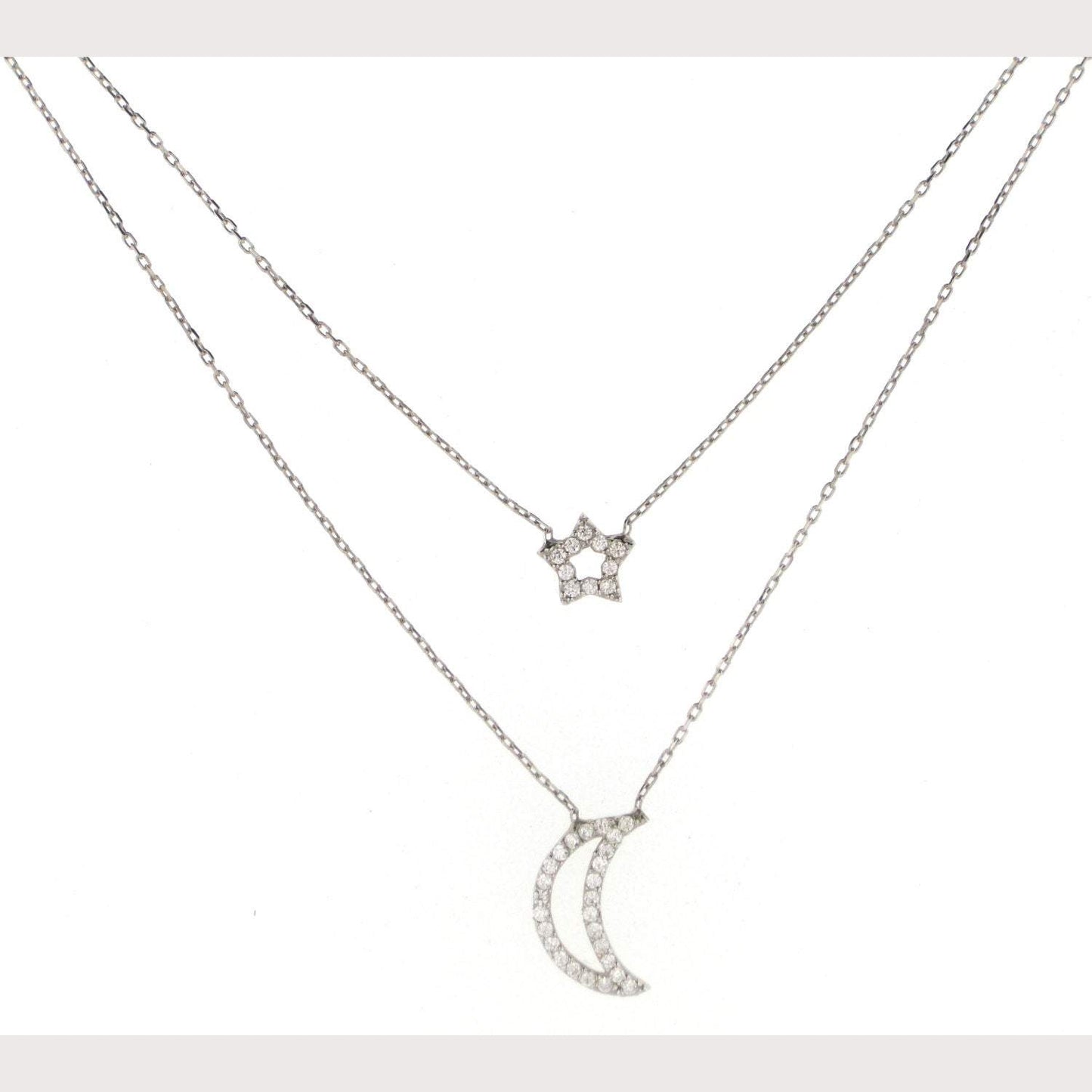 Moon & Star Necklace