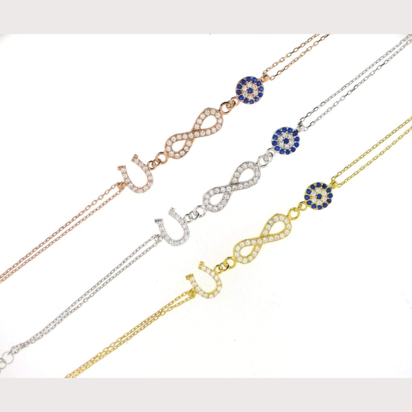 Lucky Infinity Bracelet-Silver