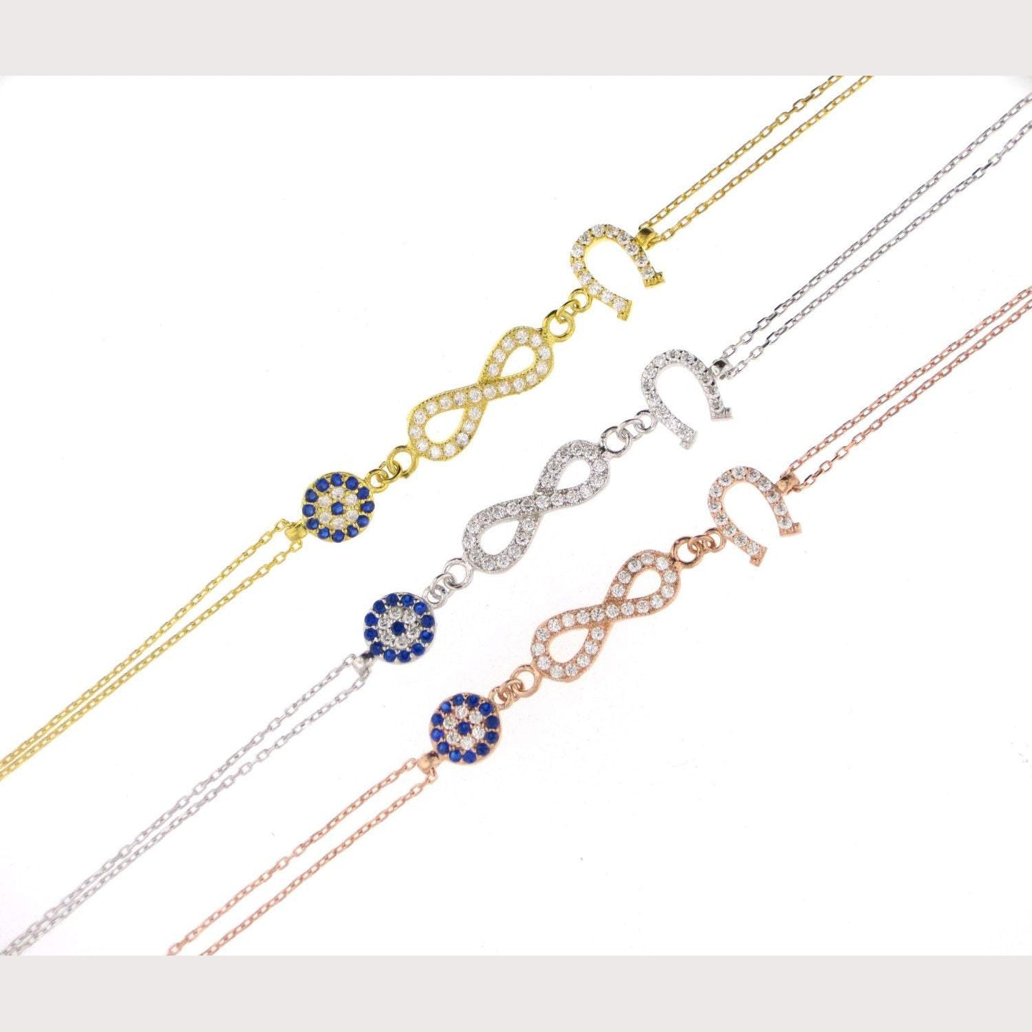 Lucky Infinity Bracelet-Silver