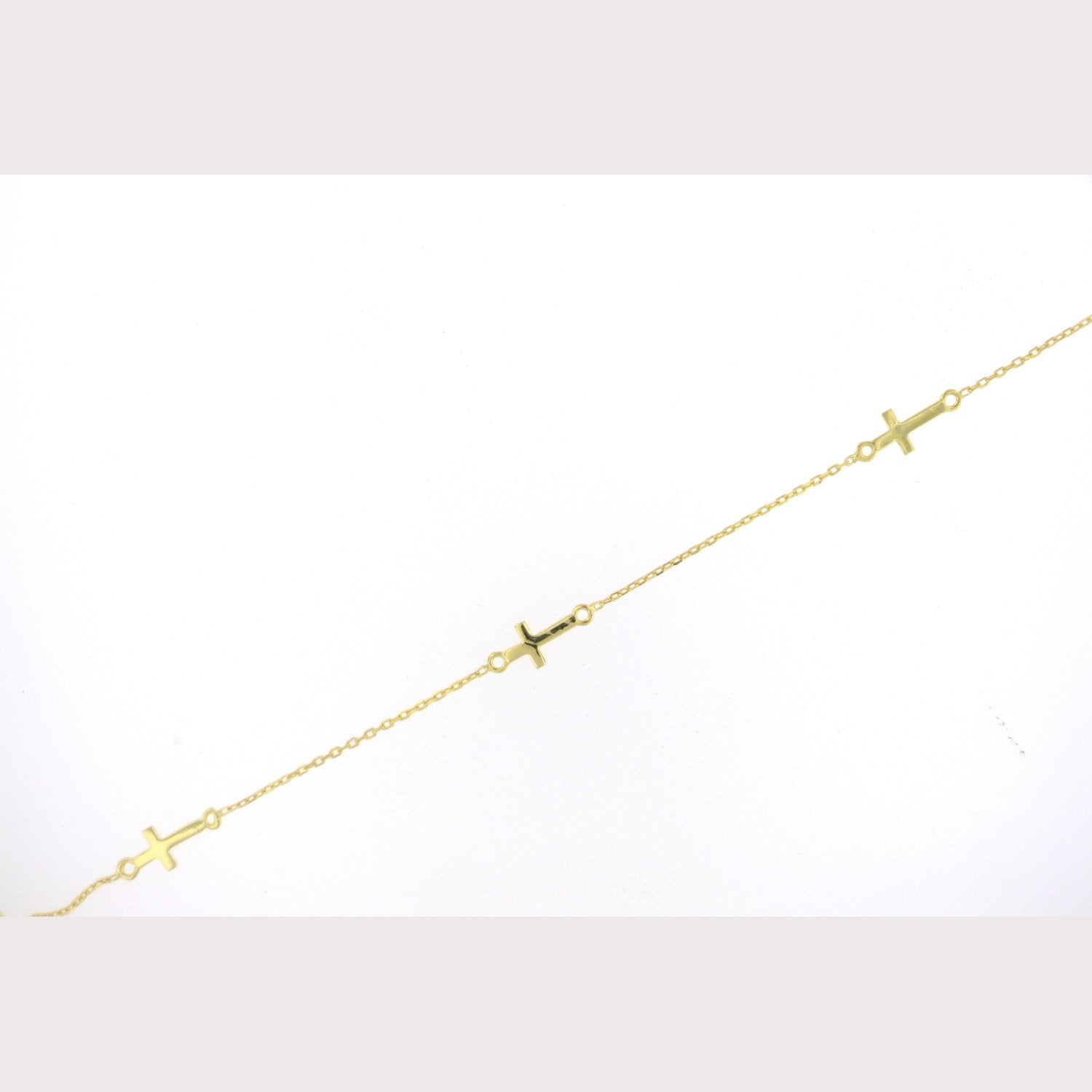 SALE---Multiple Sideway Cross Bracelet