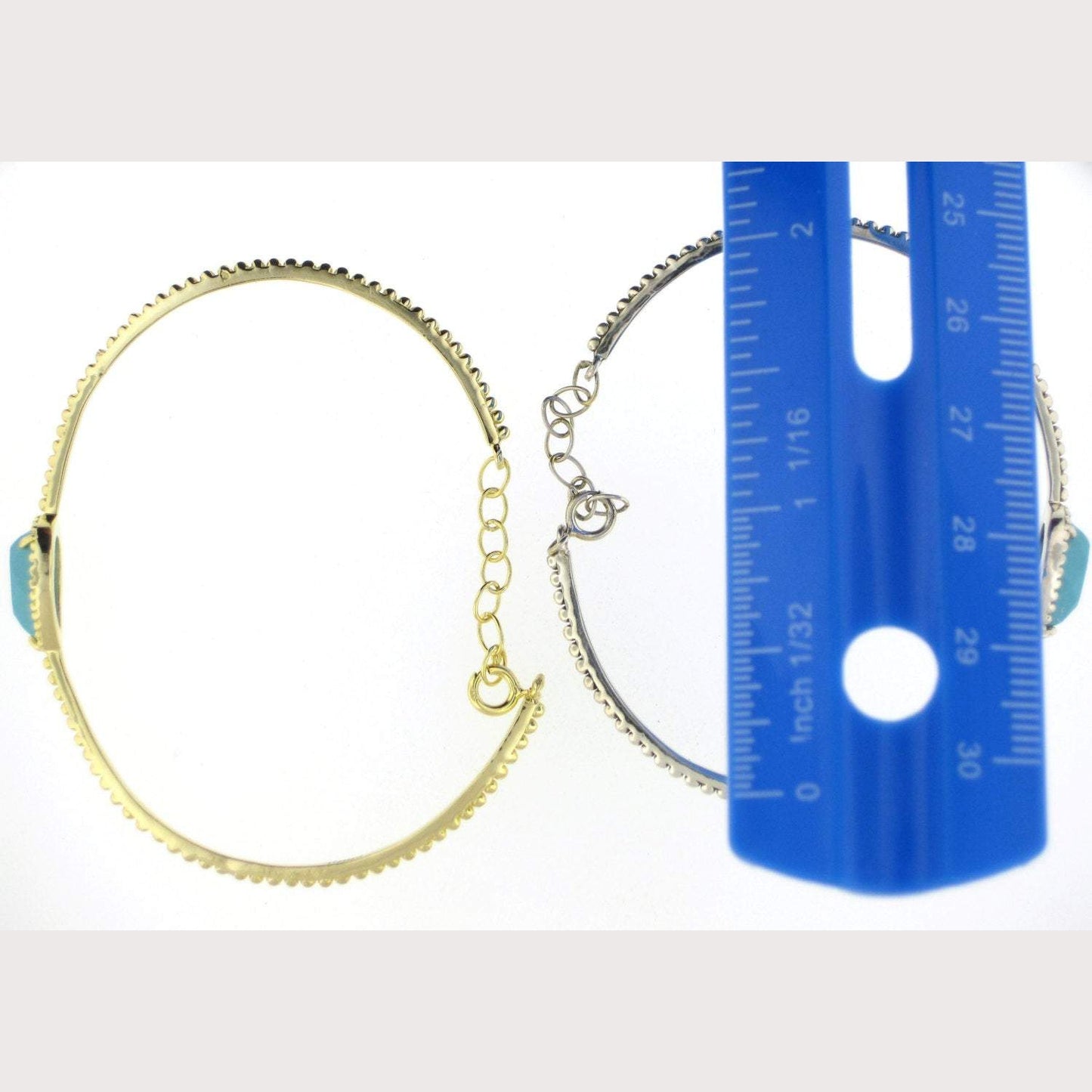 SALE---TearDrop Stone Bangle