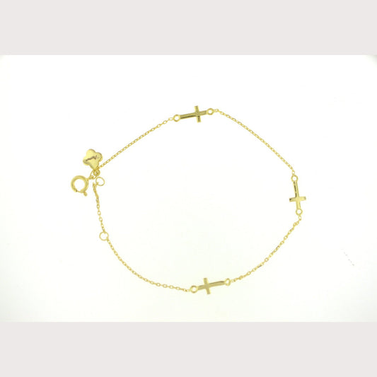 SALE---Multiple Sideway Cross Bracelet