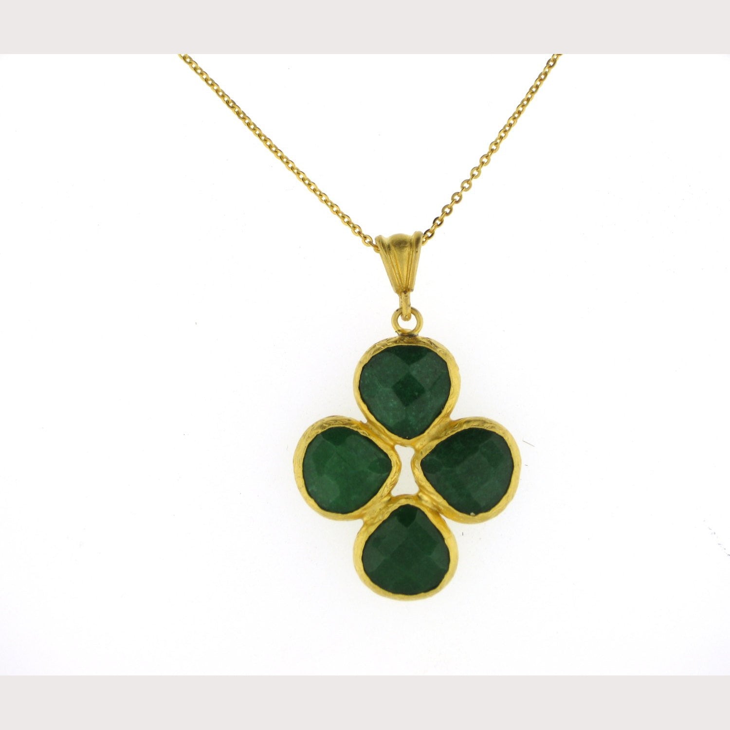 Stone Cross Pendants