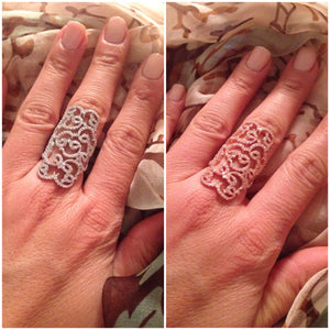 Pave Tattoo Ring