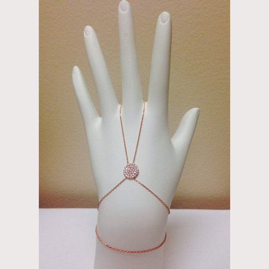 Small Disc Hand Bracelet