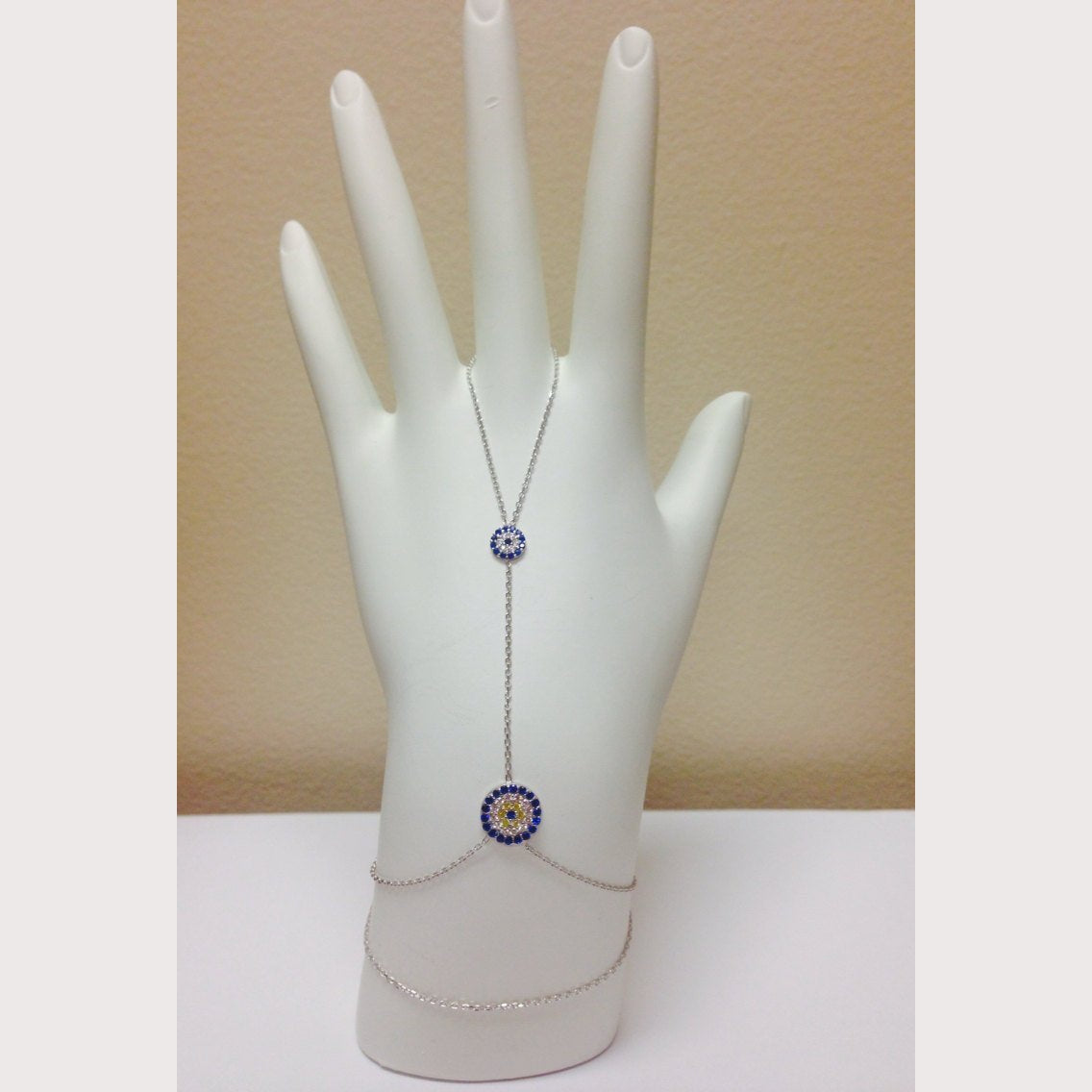 Sahmaran Evil Eye Hand Bracelet