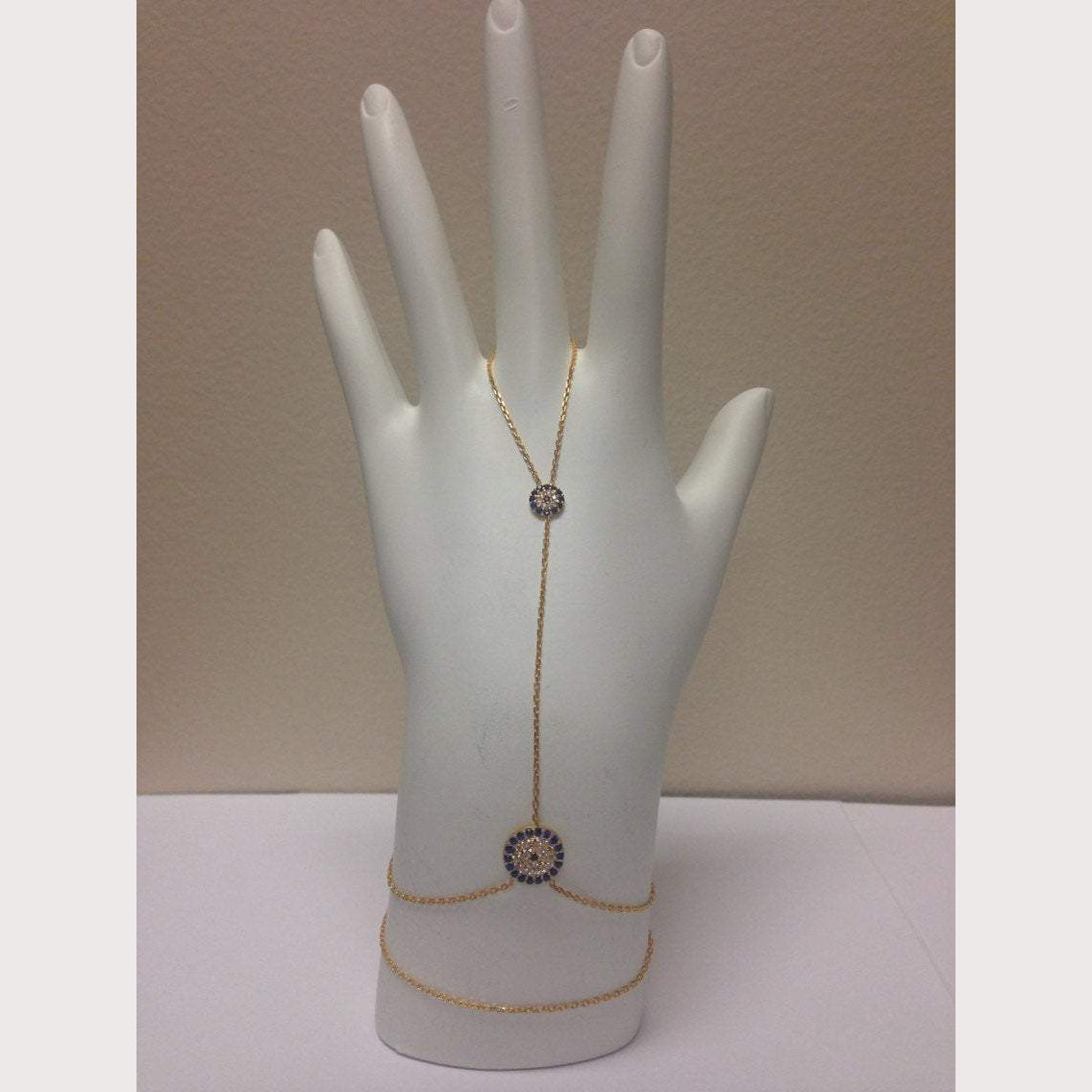Sahmaran Evil Eye Hand Bracelet