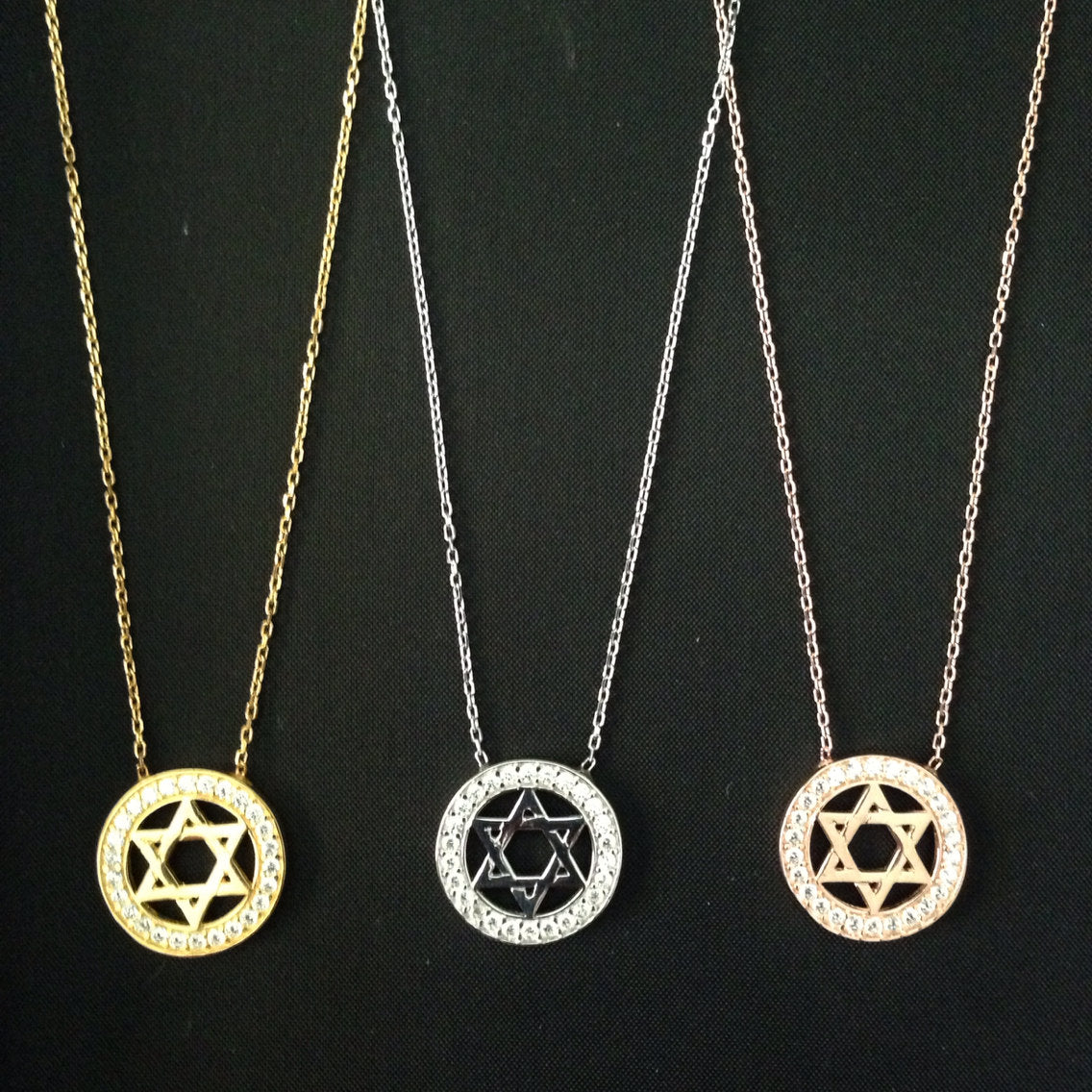 Eternal Star of David Necklace