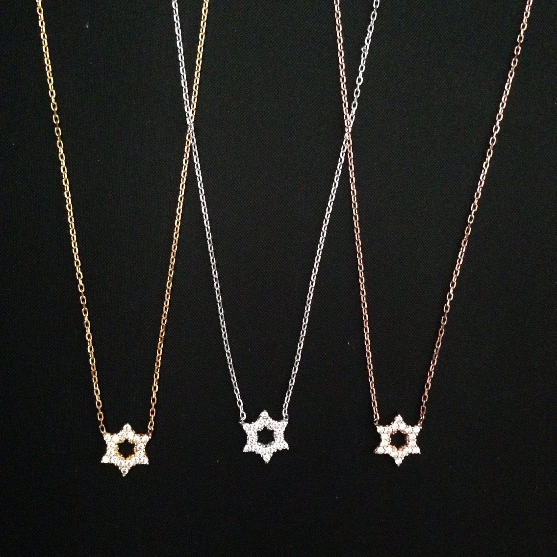 Mini Star of David Necklace