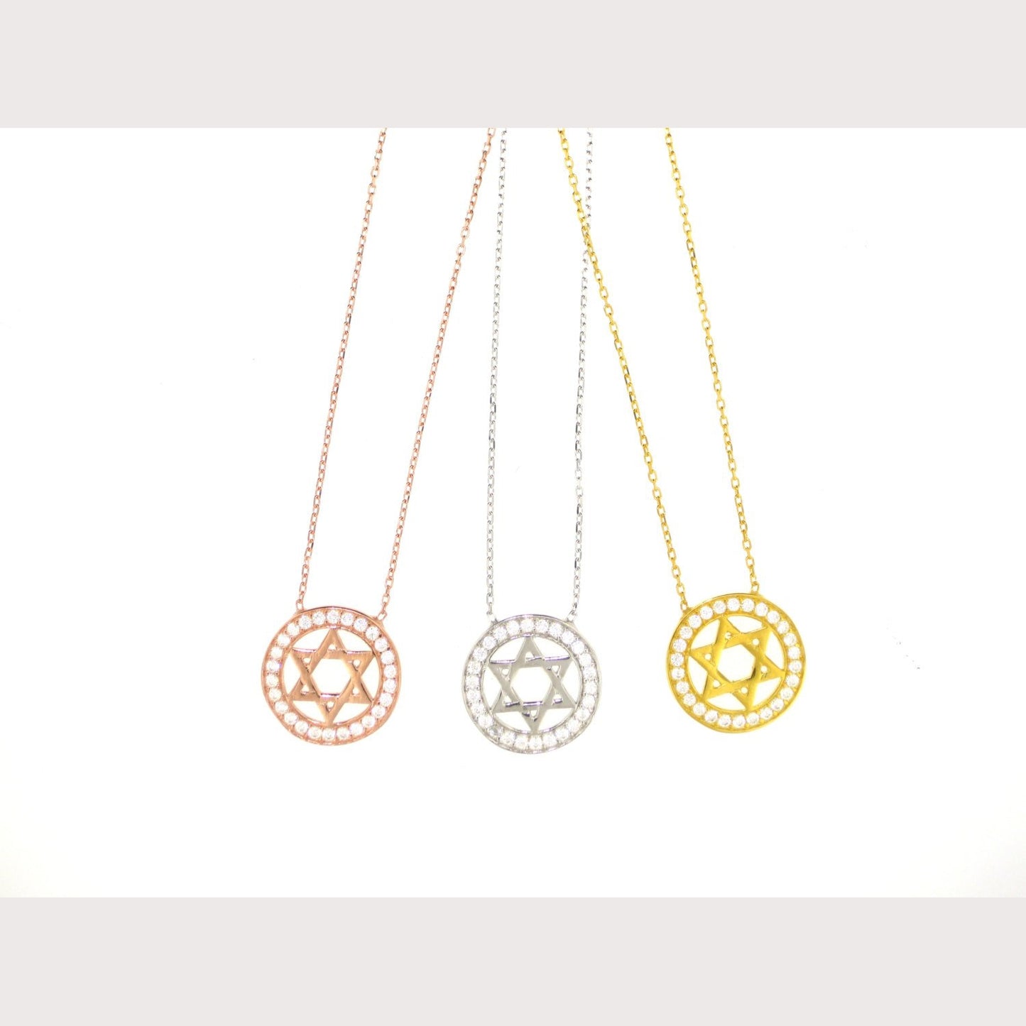 Eternal Star of David Necklace
