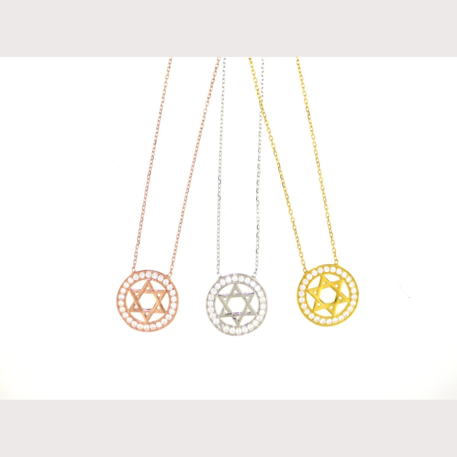 Eternal Star of David Necklace