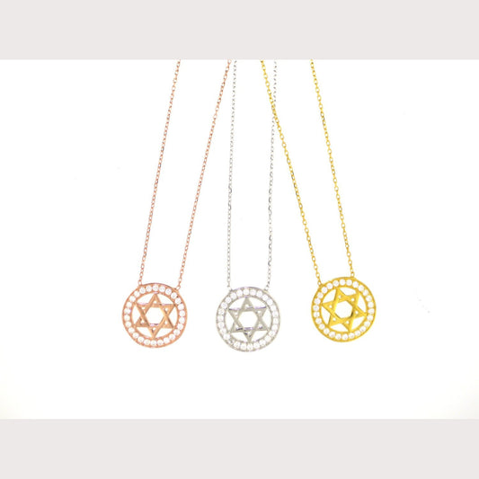Eternal Star of David Necklace