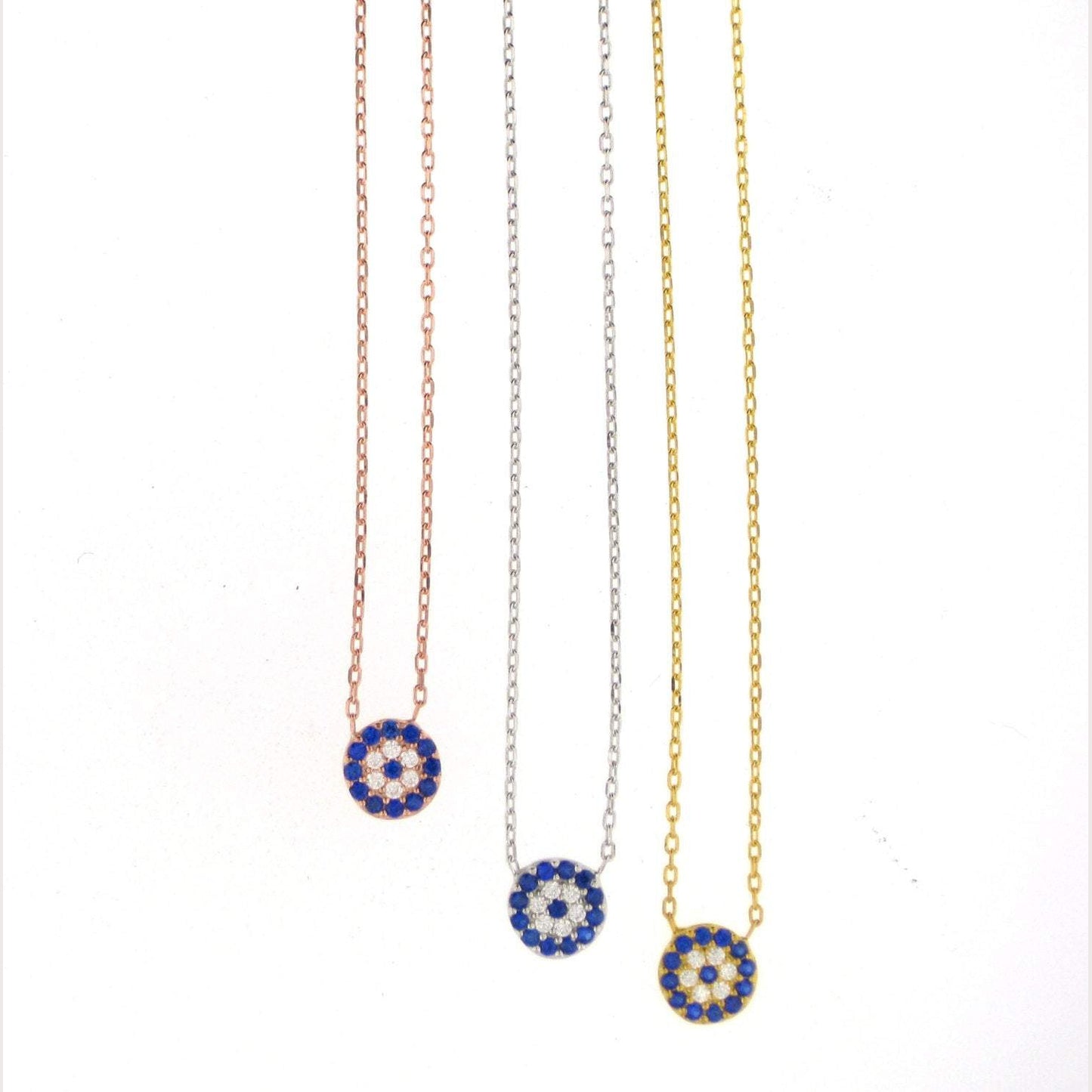 Mini Elegant Evil Eye Necklace