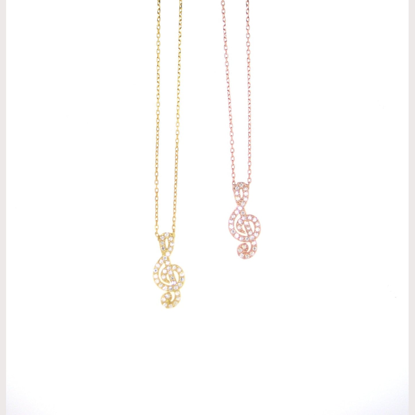 Musical Clef Necklace