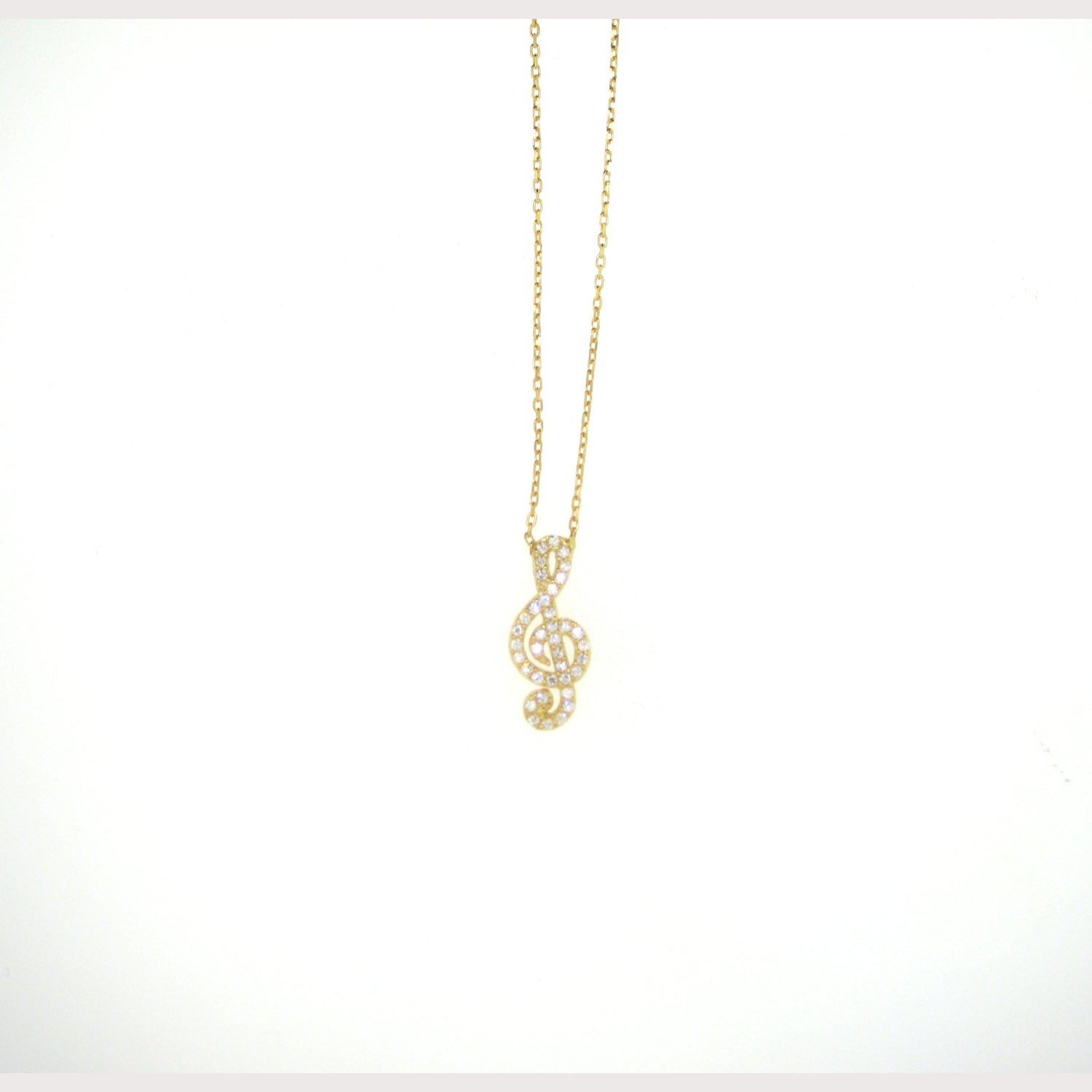 Musical Clef Necklace