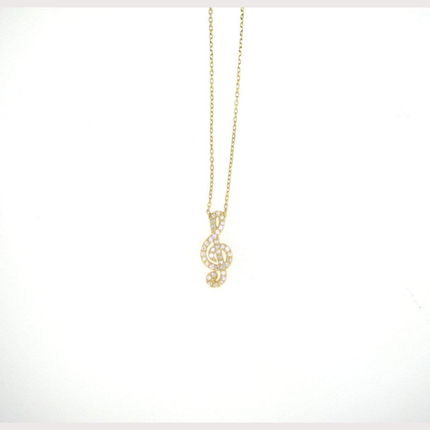 Musical Clef Necklace