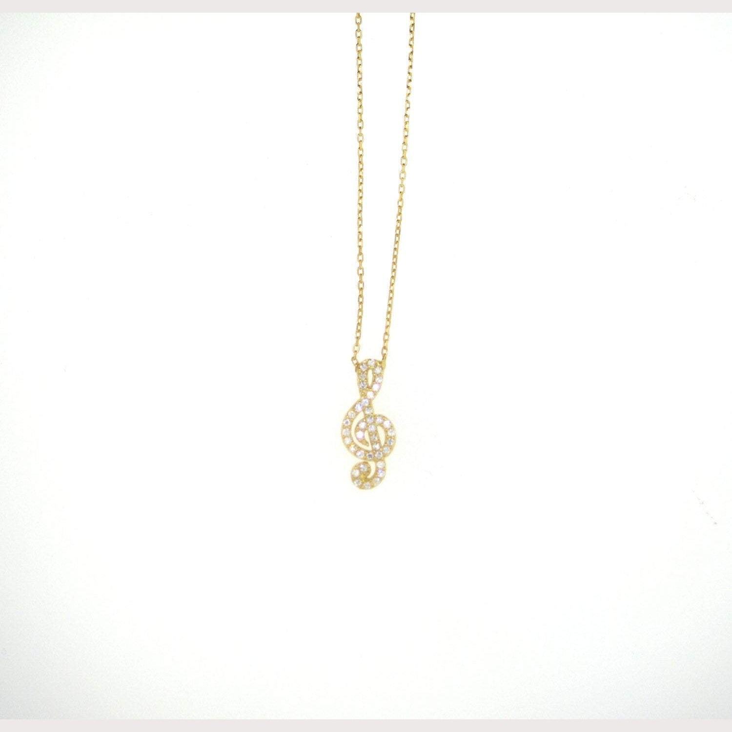 Musical Clef Necklace