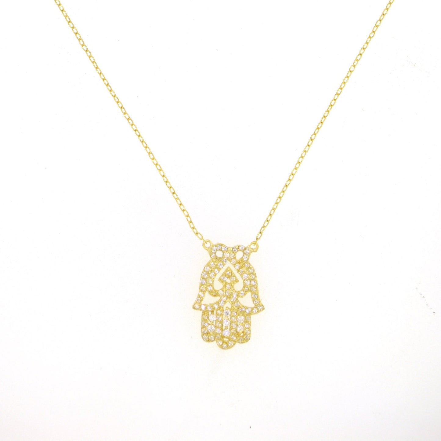 Hamsa Necklace-Large