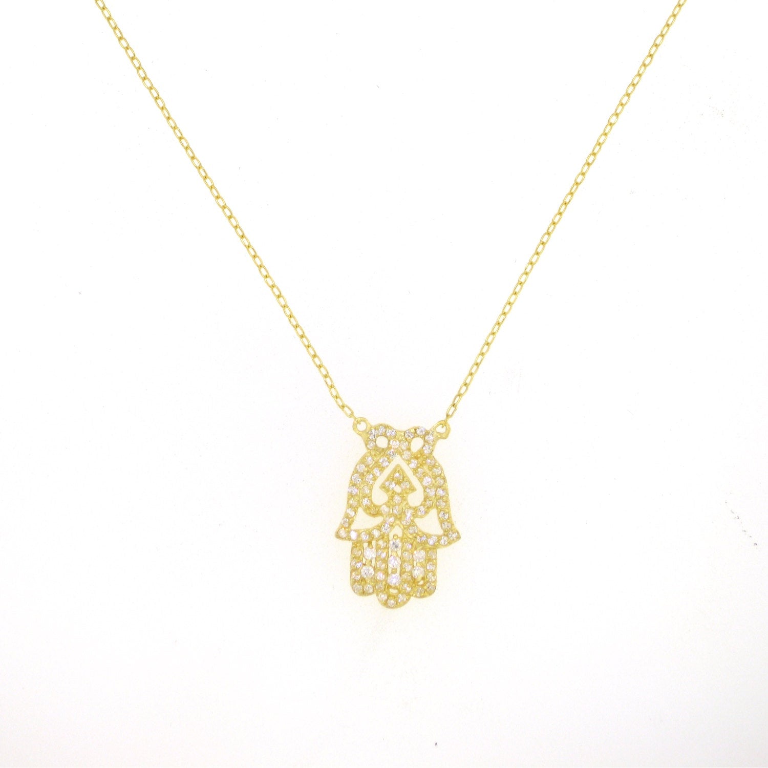Hamsa Necklace-Large