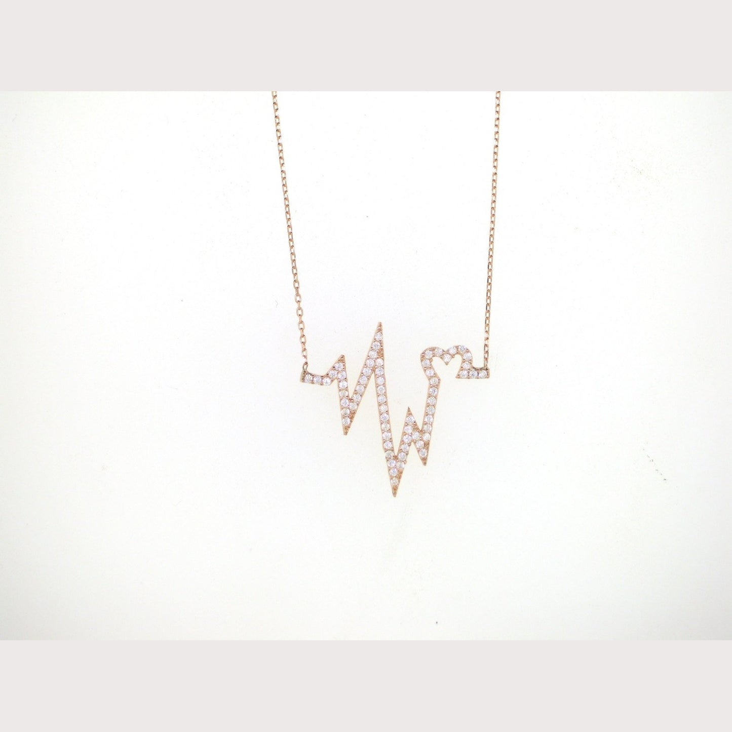 Gold Heartbeat Necklace