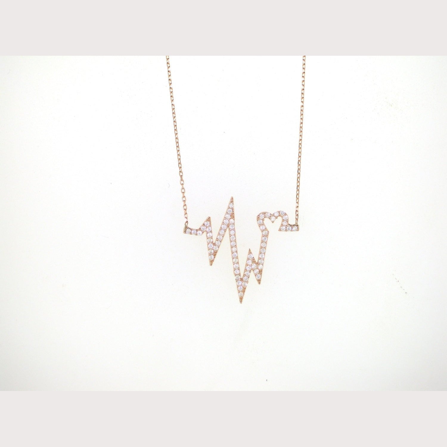 Gold Heartbeat Necklace
