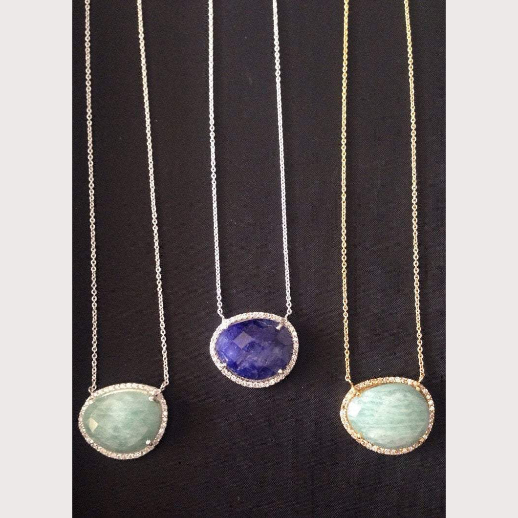 Sapphire Gemstone Necklaces