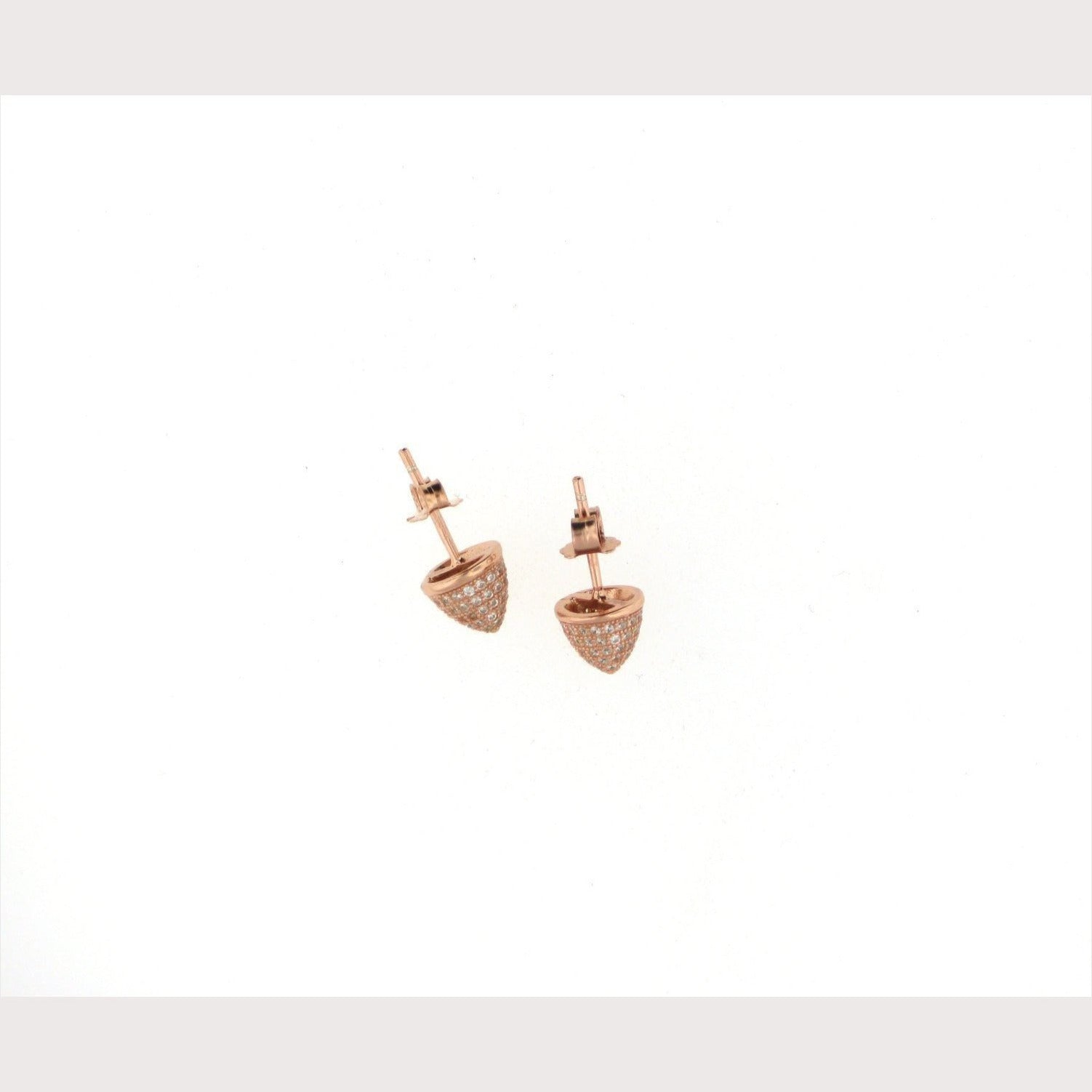 Pyramid Stud Earrings