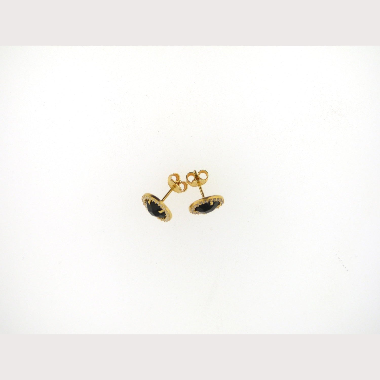 Onyx Gemstone Studs