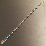 Blue Evil Eye Bracelet-Baby Size