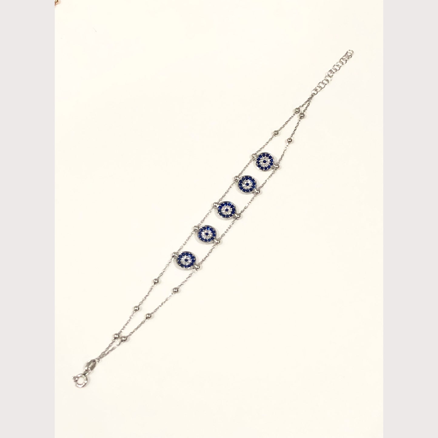 Multi Evil Eye Chain Bracelet