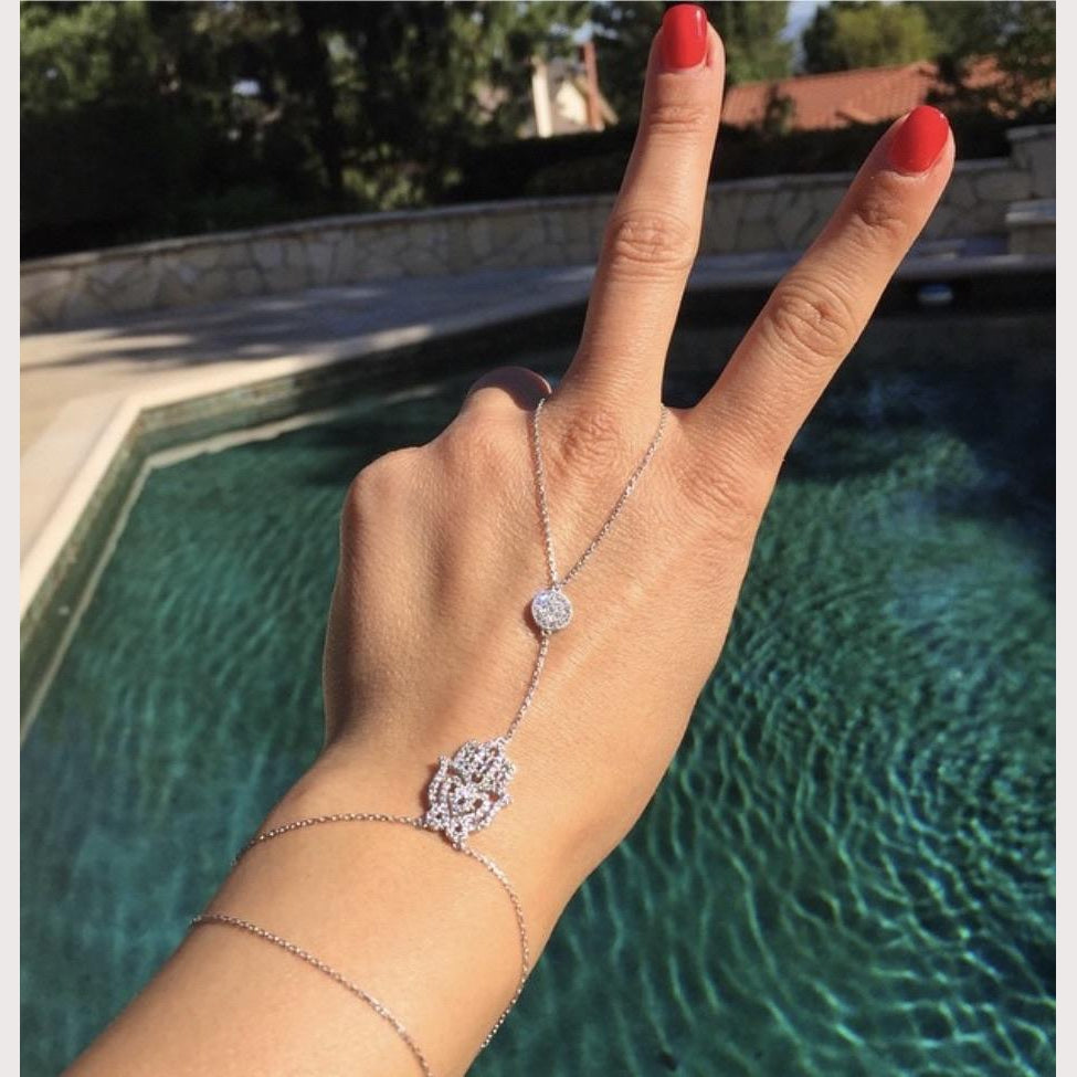 Hamsa Hand Bracelet