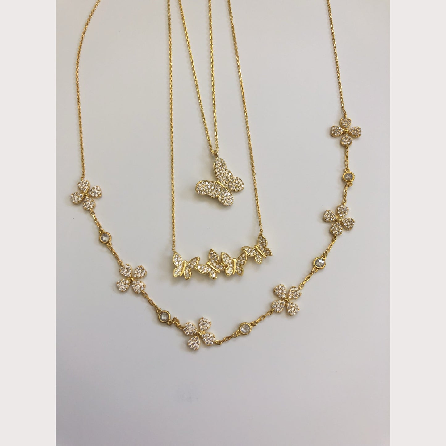 Mini Butterflies Necklace